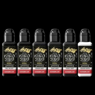 Set d'ombrage Kuro Sumi Imperial - Zhang Po Greywash 6 x 44 ml