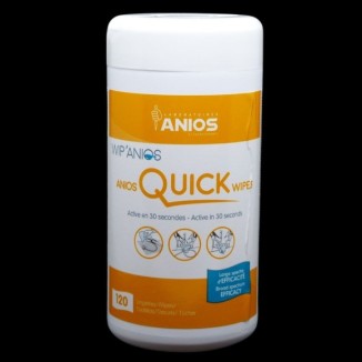 Lingettes Anios Quick Wipes - BoÃ®te de 120