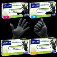 Gant Nitriskin noir non poudrÃ©