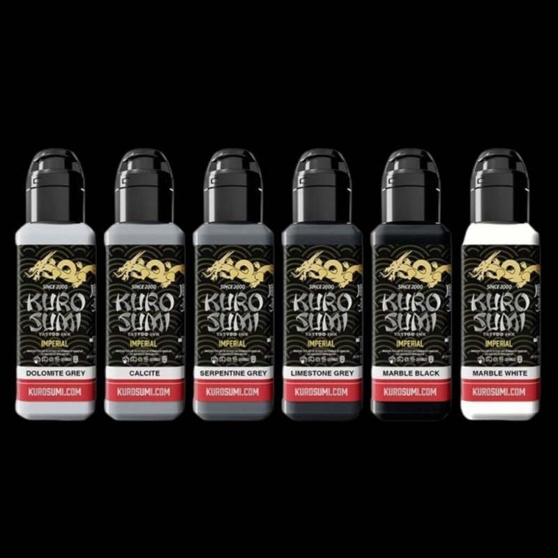 Set Kuro Sumi Imperial - Marble Stone - 6 x 44 ml
